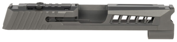 True Precision Inc TPP365XLSBCRMS Axiom Optic Cut Slide Fits Sig P365 XL Black DLC Anodized 416R Stainless Steel