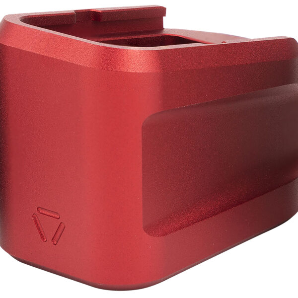 Strike Industries EMPALG19RED Extended Mag Plate  Fits Glock G19 Red 6061 T-6 Aluminum