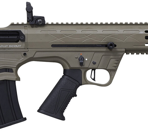CIT FRPS1218FDE PUP SCOUT 12G 3" 18.5 5R FDE