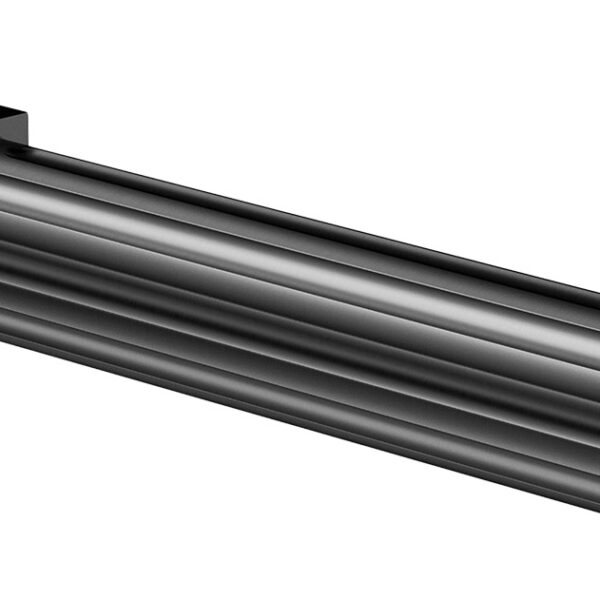 CMC Triggers 75511 Match Precision  Compatible w/Glock 17 Gen3-4 9mm Luger 4.48" Black DLC Stainless Steel Fluted/Match Grade/Threaded Barrel