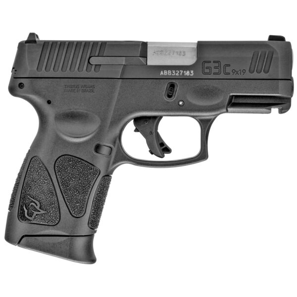 TAURUS G3C HGA 9MM 3.26" BBL BK/BK 2/12RD MAGS