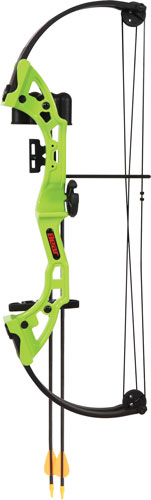 BEAR ARCHERY YOUTH COMPOUND - BOW BRAVE RH GREEN AGE 8+