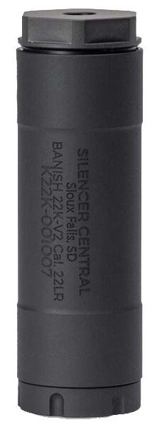 BANISH SUPPRESSOR 22K-V2 DT BLK 1/2X28