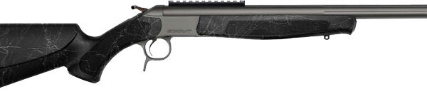 CVA SCOUT TD 350 LEGEND 20" - W/RAIL TUNGSTEN/BLK WEB