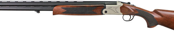 IVER JOHNSON 600LW O/U 12GA 3" - 30"VR SILVER BLACK WALNUT