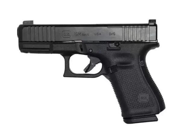 GLOCK 19 GEN5 MOS 9MM 4.02 15RD FBI REBUILT