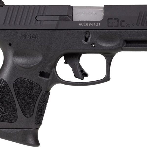 TAURUS G3C 9MM BLK/BLK 3.2" 12+1 NMS