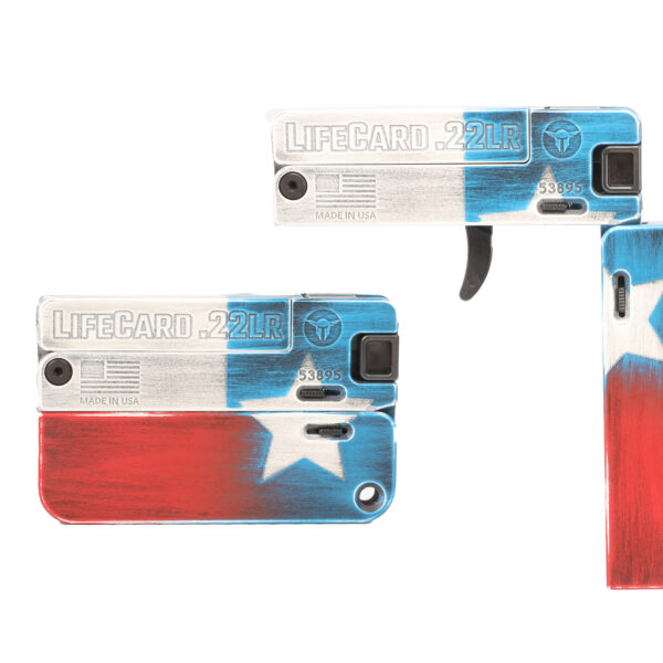 TRAILBLAZER FIREARMS LIFECARD 22LR TEXAS FLAG