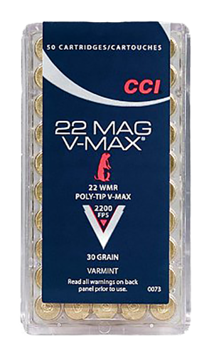 Cci .22 WMR 30gr V-MAX – 50rd