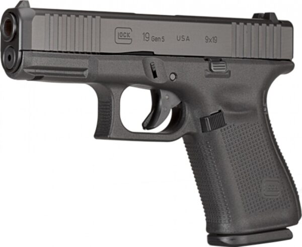 Glock 19 Gen 5 Compact 9mm 4.02" Barrel 15-Rounds 3 Mags Accessory Rail