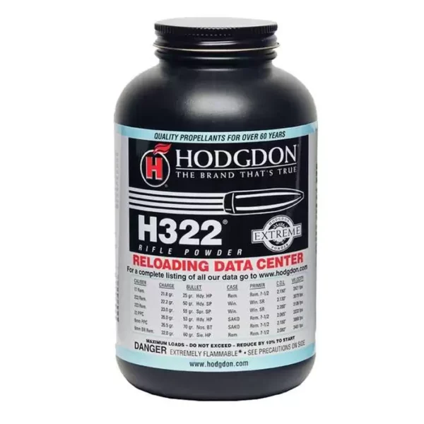 Hodgdon 3221 Extreme H322 Rifle Powder Multi-Caliber 1 lb