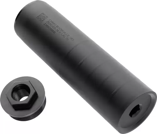 CMMG ZEROED 36 K 9MM/36 CALIBER SUPPRESSOR BLACK