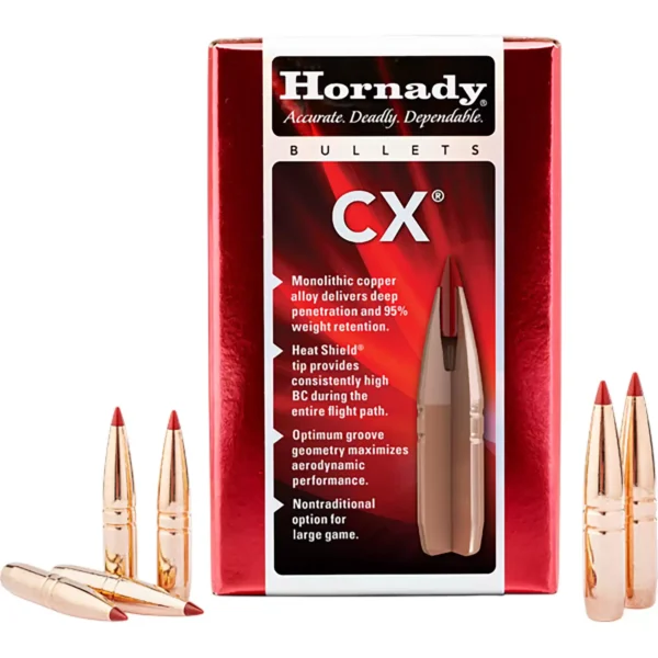 Hornady 22765 CX  25Cal 65gr 50 Per Box