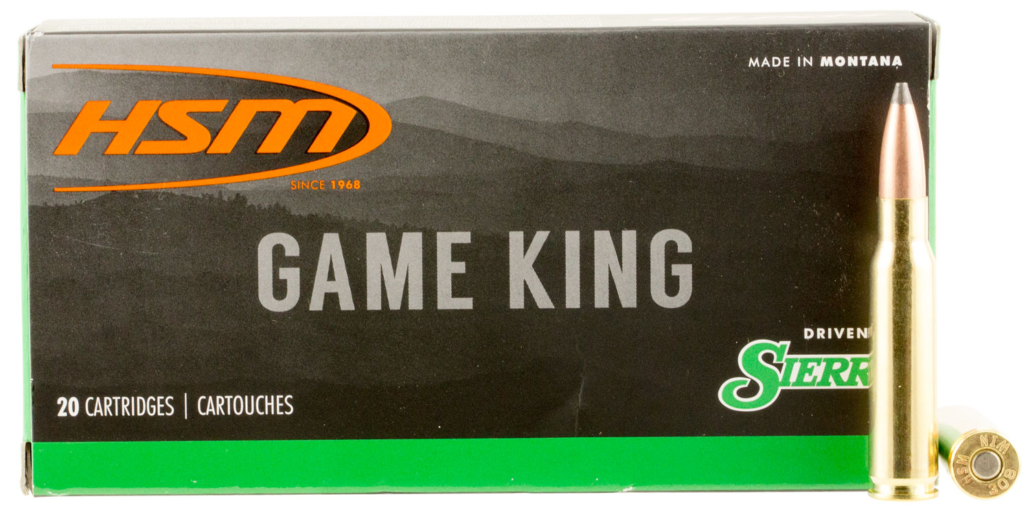 HSM .308 Winchester 165gr GAMEKING – 20rd