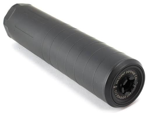 Diligent Defense Co Enticer S-Ti, 7.62mm, Raw Ti Finish, Suppressor