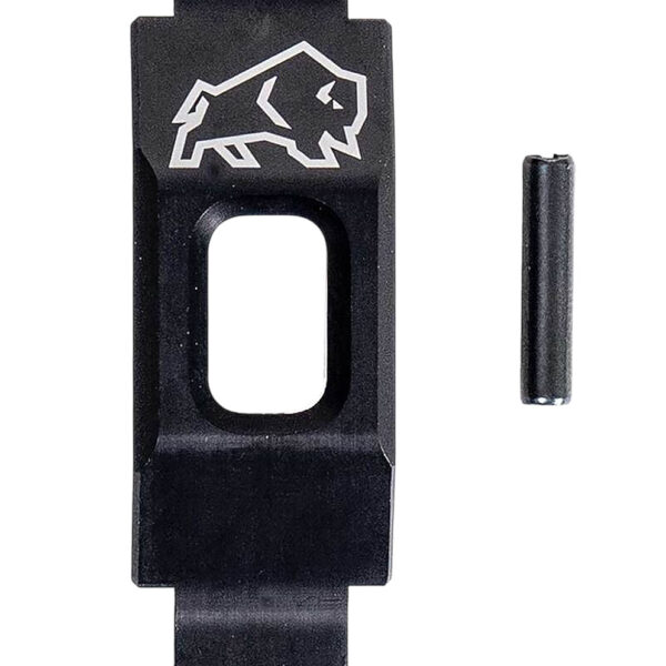 Tapco TAP22064  Trigger Guard Straight Black Aluminum For AR-15