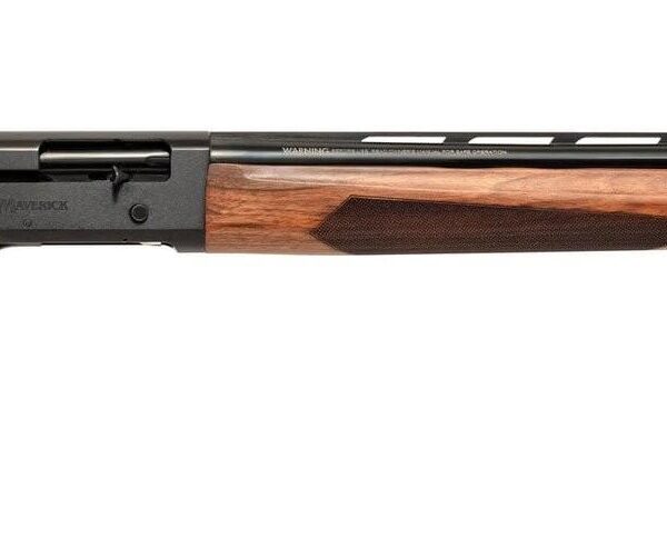 Mossberg Maverick SA Walnut 12ga 28" Bbl Accu-Choke Fiber Optic 3" Chamber 5+1 Semi-Gloss Blue Walnut Forend Adj Stock Autoloading Shotgun 33001